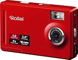 Rollei - Compactline 50 - Appareil photo num&eacute;rique - 5 Mpix - Rouge