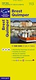 Brest Quimper (IGN Green Top 100) (French Edition)