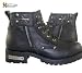 Xelement Advance Men's Black Lace Up Motorcycle Boots Sz 13
