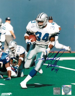 Herschel Walker signed Dallas Cowboys 8x10 Photo