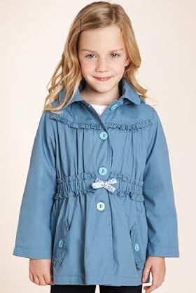 Autograph Pure Cotton Hooded Washed Parka