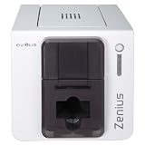 Evolis Zenius Single-Side ID Card Printer - Grey Brown - ZN1U0000TS