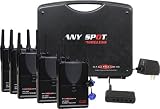 Galaxy AS-1000RC-5 Wireless Monitor System with AS-1000R Receiver 5 Pack, DC Charger, and Case
