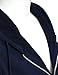 Luna Flower Women's Basic Kangagoo Pocket Thin Hoodie Jackets