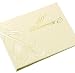 Hortense B. Hewitt Wedding Accessories 50th Anniversary Swirl Dots Guest Book, Ivory