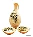 RUSTICA: Oil Cruet and two Dipping bowls (2.5 Diam. ) [#1904/SET-RUS]