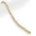 14k Yellow Gold Round Diamond Tennis Bracelet (20 cttw, I Color, I1 Clarity)