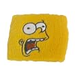 Simpsons Bart Terrified Terry Wristband