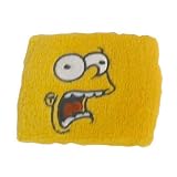 Simpsons Bart Terrified Terry Wristband