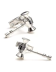 Sterling Legal Gavel Cufflinks
