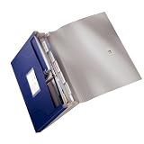 Produkt-Bild: Leitz 46160035 F&auml;chermappe Prestige, A4, 6 F&auml;cher, PP, blau