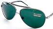 New Roberto Cavalli Cercione 299-S 299S J06 Sunglasses Green Shades Silver Frame Size: 01-40-120
