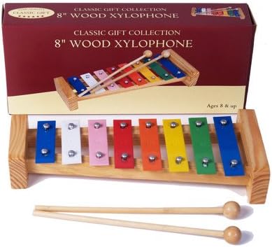 Classic Toy Collection Wood Xylophone - Small