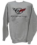 Corvette C5 Emblem Gray Sweatshirt