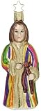 Inge-Glas Joseph & His Coat German Glass Christmas Ornament #40100807