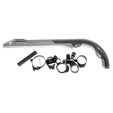 REDLINE Chainguard for BMX Bikes Transparent Grey