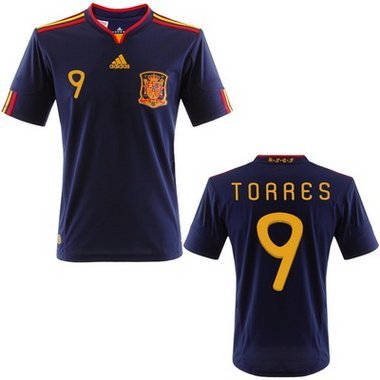 Spanien Torres Trikot Away 2010, Größe: 140 Kids