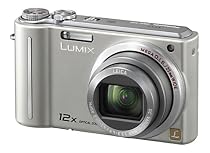 Panasonic DMC-TZ6EG-S Digitalkamera (10 Megapixel, 12-fach opt. Zoom, 6,9 cm Display, Bildstabilisator) silber