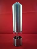 Stainless Steel Automatic Electric Pepper Mill Grinder with LED Light