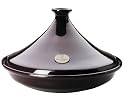 Emile Henry - 375535 - Plat à Tajine - Céramique Émaillée - Figue - Diamètre: 35 cm