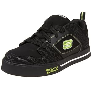 Skechers Vert 91460L BKLM Jungen Sneaker