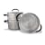 Swift Supreme sg 3 Tier Steamer and Lid, 18cm