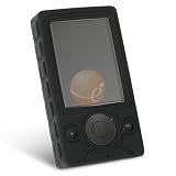 Eforcity Premium Heavy Duty Durable Protection Silicone Skin Case for Microsoft Zune 30GB mp3 player, Solid JET Black with Access to ALL Buttons