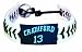 Carl Crawford Authentic Jersey Bracelet