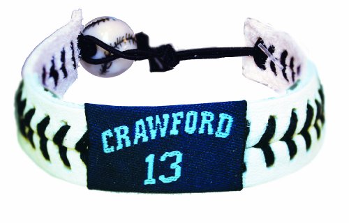 MLB Carl Crawford Authentic Jersey Bracelet