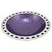 Julia Knight 15-inch Enameled Aluminum Bowl, Sugar Plum with Check Border image 3