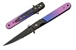 BLUE/PURPLE SLIM FOLDING KNIFE