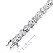41DhZaZDTzL. SL75  Sterling Silver 1.00 Carat Diamond TennisBracelets 7.5
