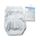Dappi Waterproof 100% Vinyl Diaper Pants, White,... by Dappi