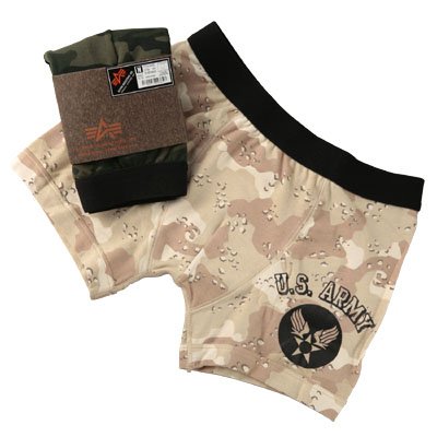 Cover image : ALPHA INDUSTRIES ストレッチ鹿の子ボクサー2枚セット