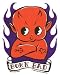 Archaic Smile - Born Bad Devil Baby - Sticker / Decal