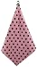 Jaci's Gems Pink Diamond Polka Dot Microfiber Golf Towel