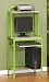 Kitchen: Small picture for Folding Computer Tower in Lime Green/Spatter Grey Finish By Studio RTA Furniture