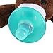 Evedy Infant Plush Pacifier Soft Stuffed Baby Pacifiers Holder Bear Toy With Detachable Silicone Binky Teething Soother