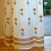 Wedding Day ~ Yellow Tab Top Cotton Voile Country Curtain Panel