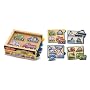 Melissa & Doug Vehicles Mini-Puzzle Pack