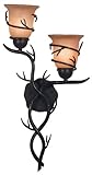 IMAGE OF Kenroy Home 92136BRZ Twigs 2-Light Sconce, Bronze