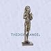 hem netjer Servant statue Python Urn sculpture Egyptian Hem-netjer (The Digital Angel Decor)