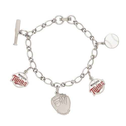 Minnesota Twins 5 Charm Bracelet - Mn Twins