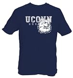 NCAA Unisex Adult Connecticut Huskies Contact Mill Dyed Tee