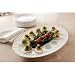 Plastic Deviled Egg Tray - White Party Supplies (White)
