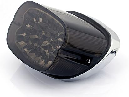 Areyoushop Integrated LED Taillight Turn Signals for Harley Xl Flhr Flhrci Flhtk FXD Smoke