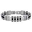 Titanium Black Tone Men's Tennis Bracelet
