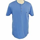 Nautica Men's Cotton Jersey Knit S/S Sleep Henley