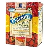 Nutrition Now - Calcium Soft Chew Fruit, 75 chews