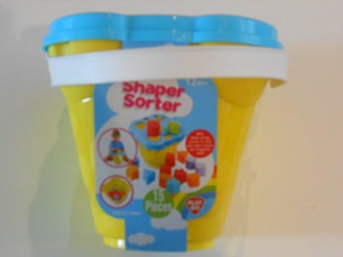 Shape Sorter Yellow Bucket Educational Toys For 6 To 12 Months & BONUS FREE eBook'""NO MORE OOPS"...THE ULTIMATE POTTY TRAINING GUIDE FOR PARENTS" $19.99 Value For Boys Or Girls Purple Red Orange Green Blue Blocks